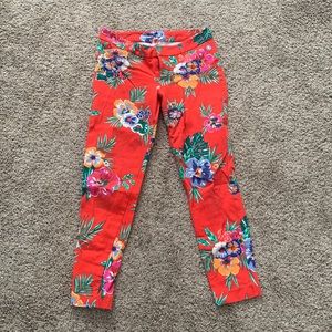 Pixie mid-rise ankle pants old navy size 6